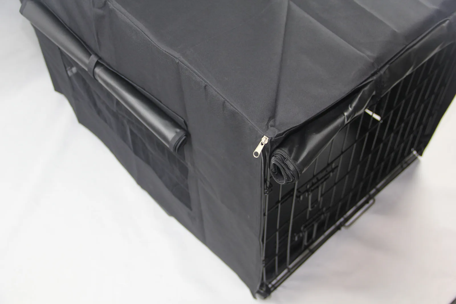 30' Collapsible Pet Crate | Dog Cat Rabbit | Canvas Cover
