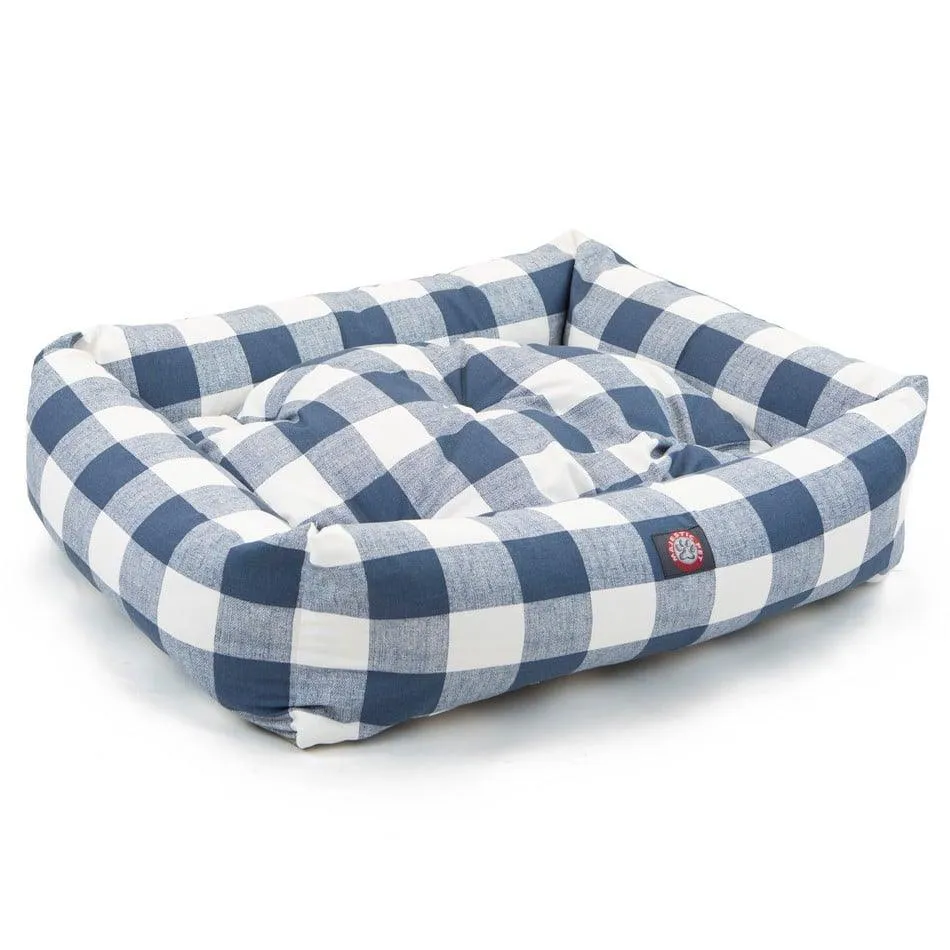 Anderson Check Luxe Bagel Bed