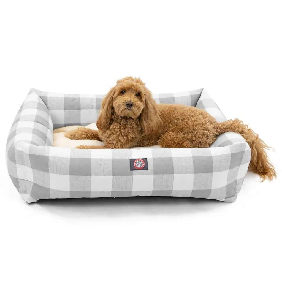 Anderson Check Luxe Bagel Bed