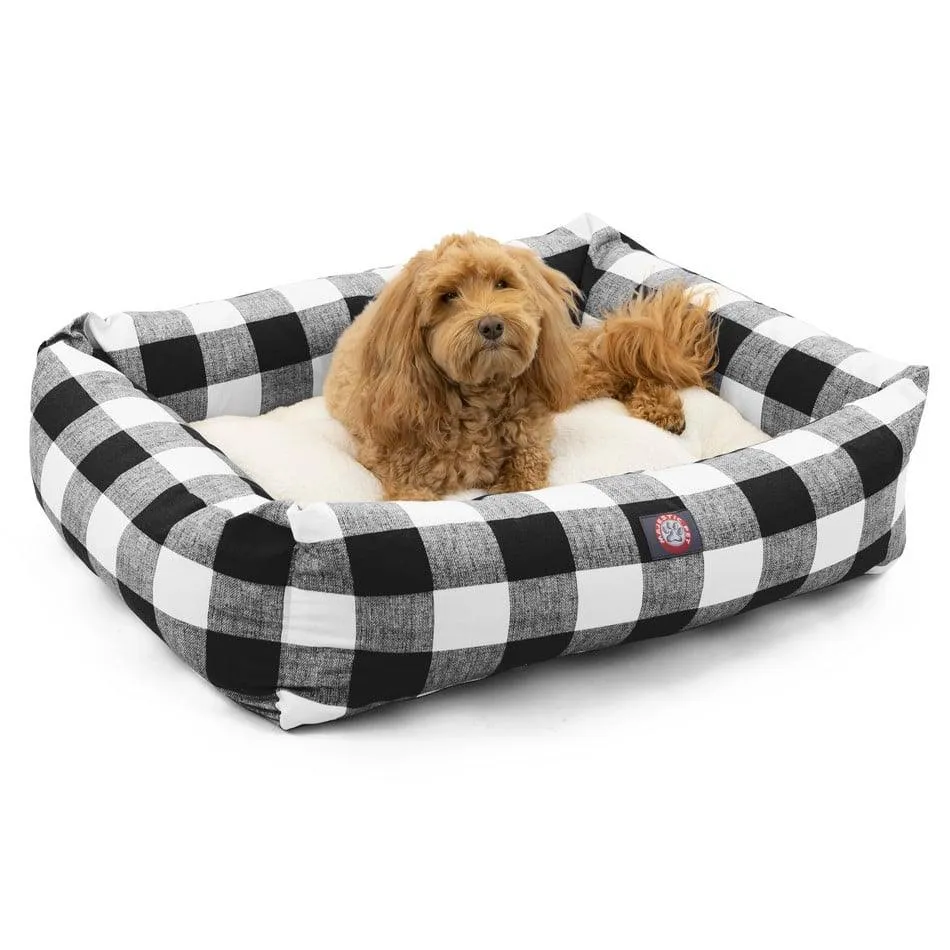Anderson Check Luxe Bagel Bed