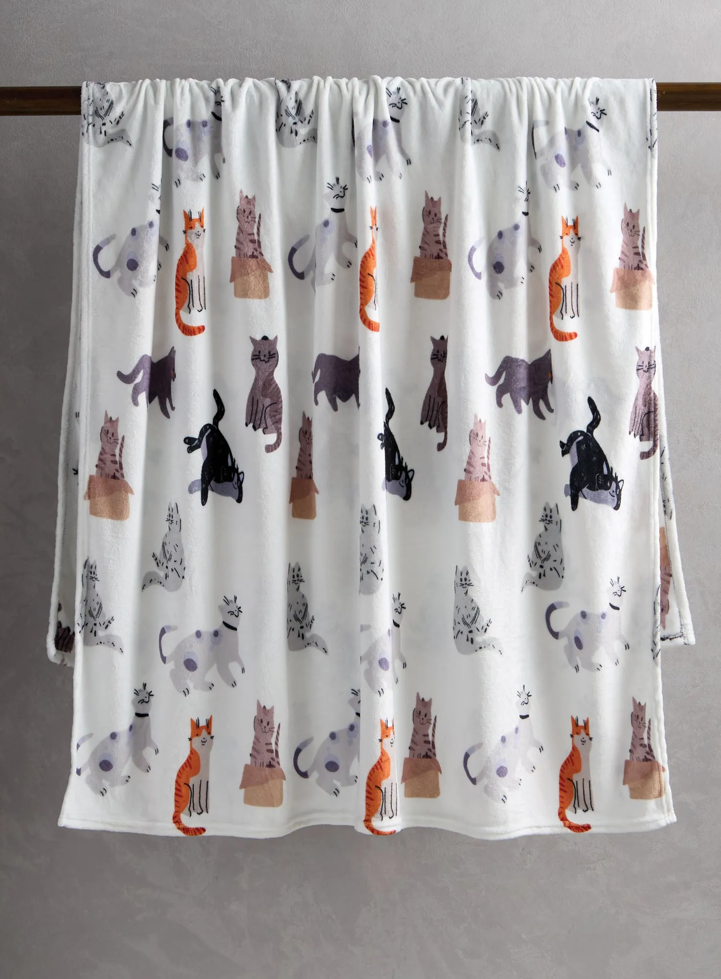 Cat Nap Fleece Blanket