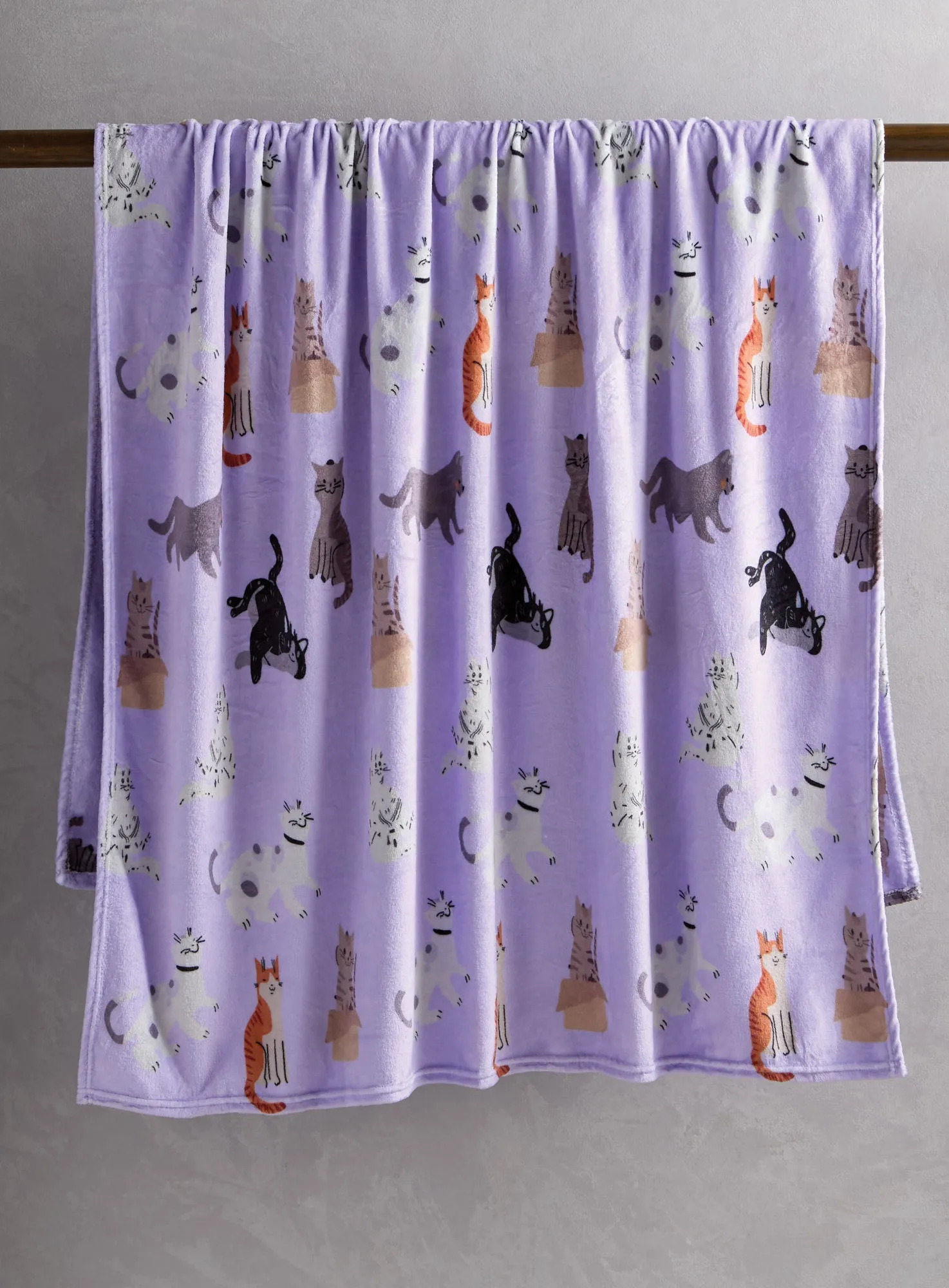 Cat Nap Fleece Blanket