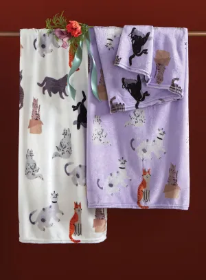 Cat Nap Fleece Blanket