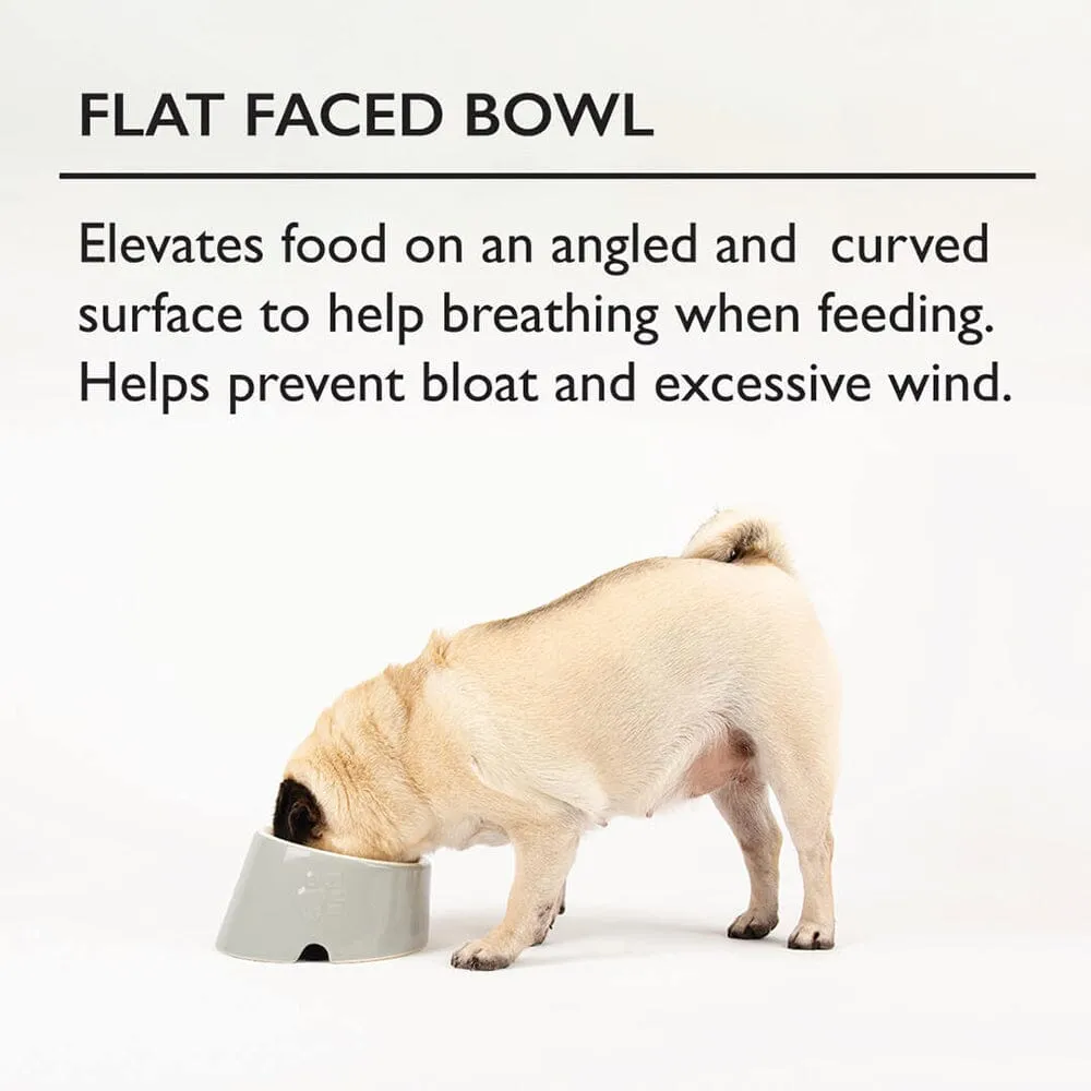 Classic 2 Piece Flat Faced Dog Bowl & Water Bowl