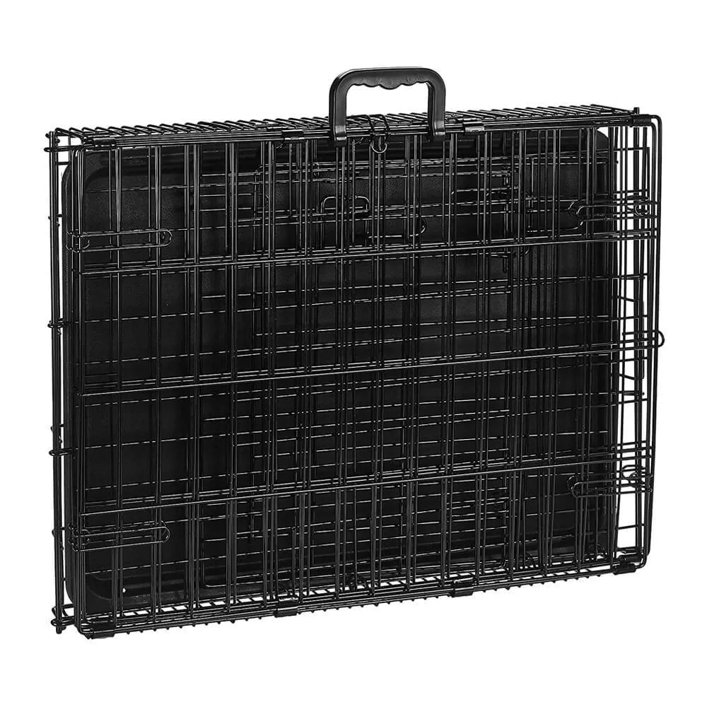 Dog Crate Home Folding Kennel - M 91L x 61W x 66Hcm