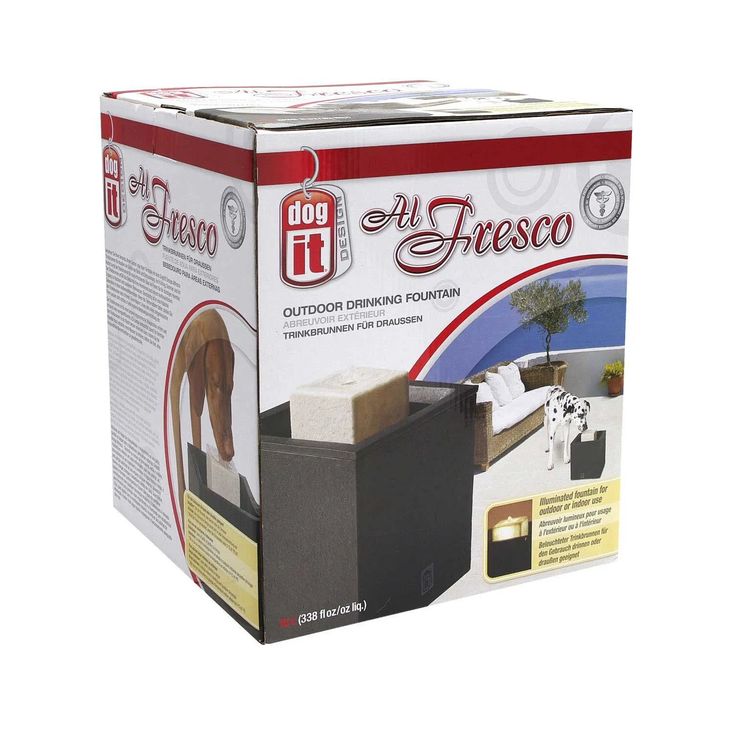 Dogit Alfresco Outdoor Drinking Fountain For Dogs