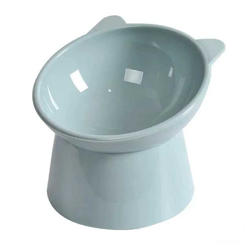 Elevated Pet Food Bowl with Tilt High Bottom
