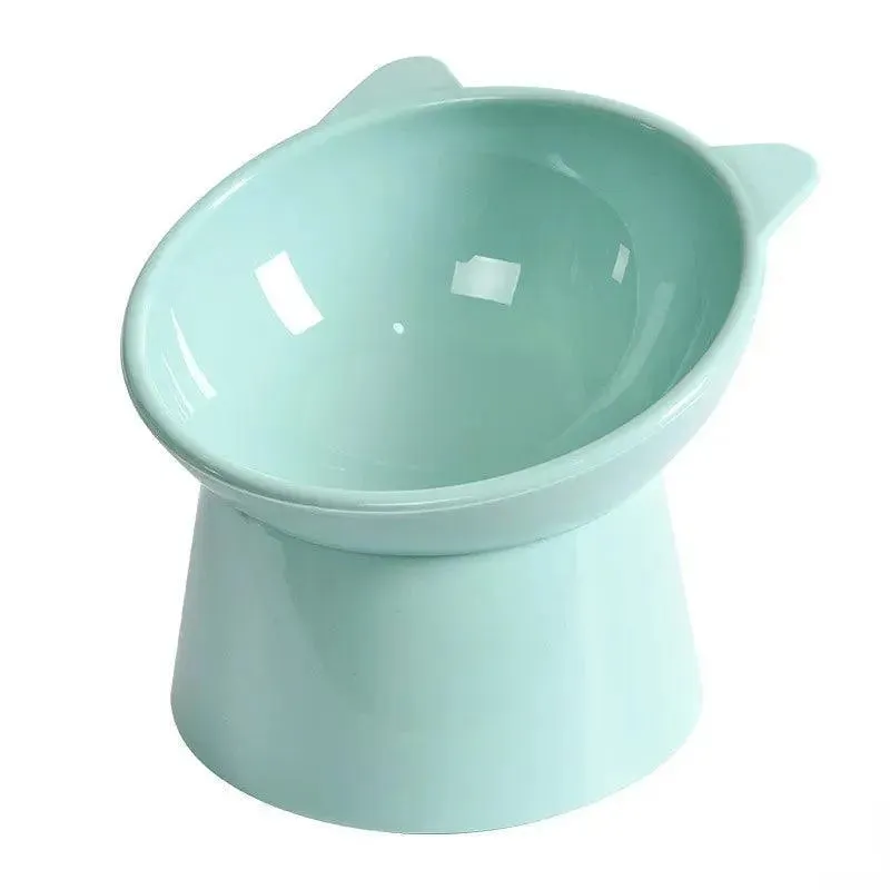 Elevated Pet Food Bowl with Tilt High Bottom