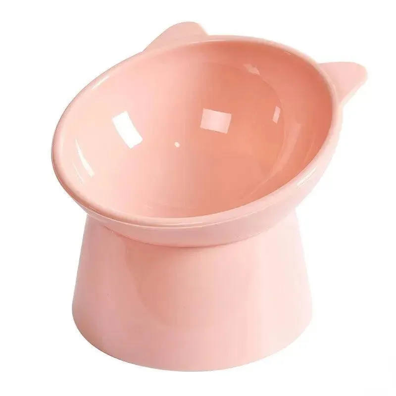 Elevated Pet Food Bowl with Tilt High Bottom