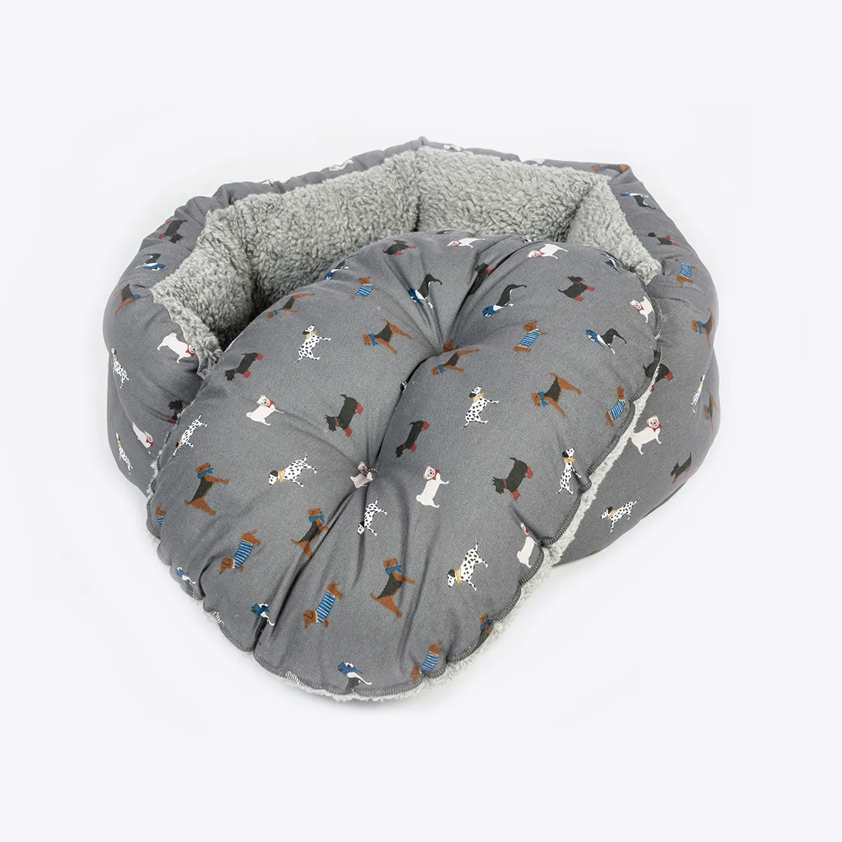 Fatface | Dog Bed | Marching Dogs Deluxe Slumber