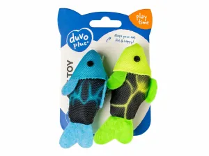 Flash fishes 2pc - 10x5x3cm blue/green