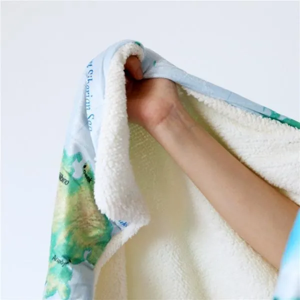 Flip Flops on the Beach Cosy Hooded Blanket