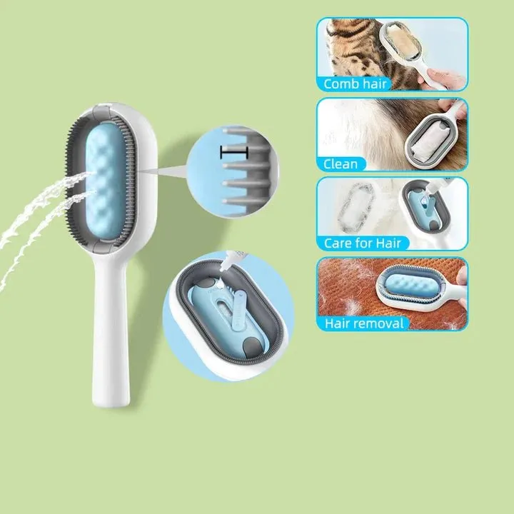 Gentle Paws™ 3 In-1 Cat Grooming Brush