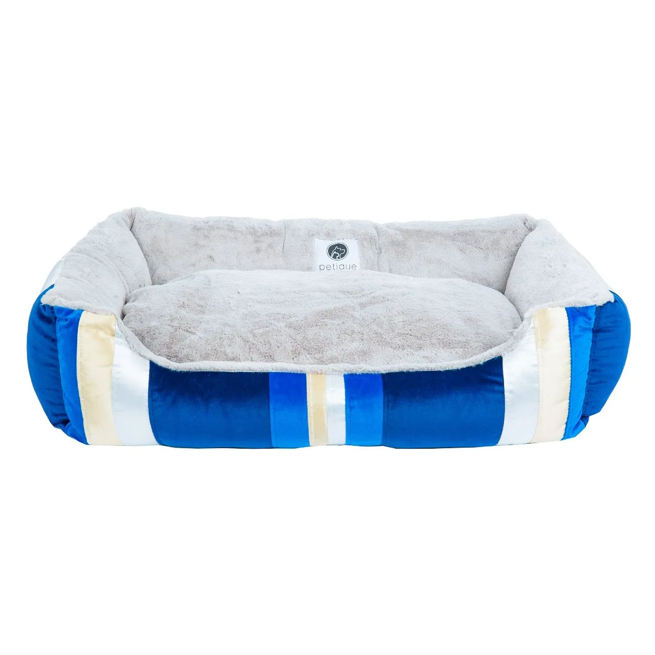 Golden Waves Pet Bed Soft Calming Pet Bed, Anti-Anxiety, Nonskid Bottom, Hypoallergenic, Premium Comfort Plus Pet Bed for Medium, Small Dogs/Cats, SUPPORTS UP TO 20LBS (23"x21"x5")