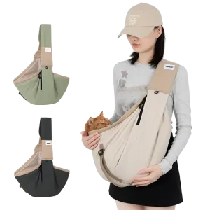 HiDream® | Urban Dog and Cat Sling Carrier Crossbody Bag Hands Free