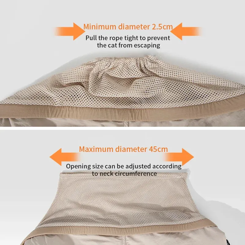 HiDream® | Urban Dog and Cat Sling Carrier Crossbody Bag Hands Free