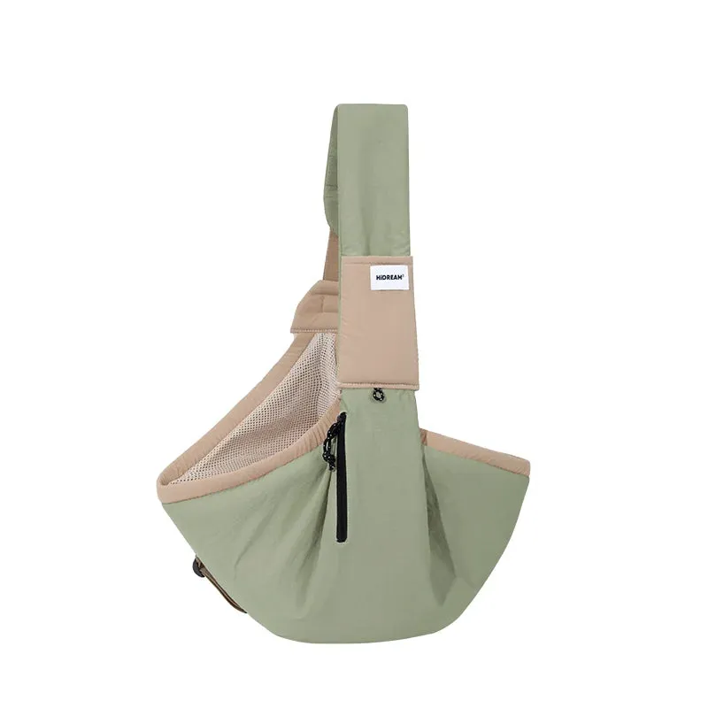 HiDream® | Urban Dog and Cat Sling Carrier Crossbody Bag Hands Free