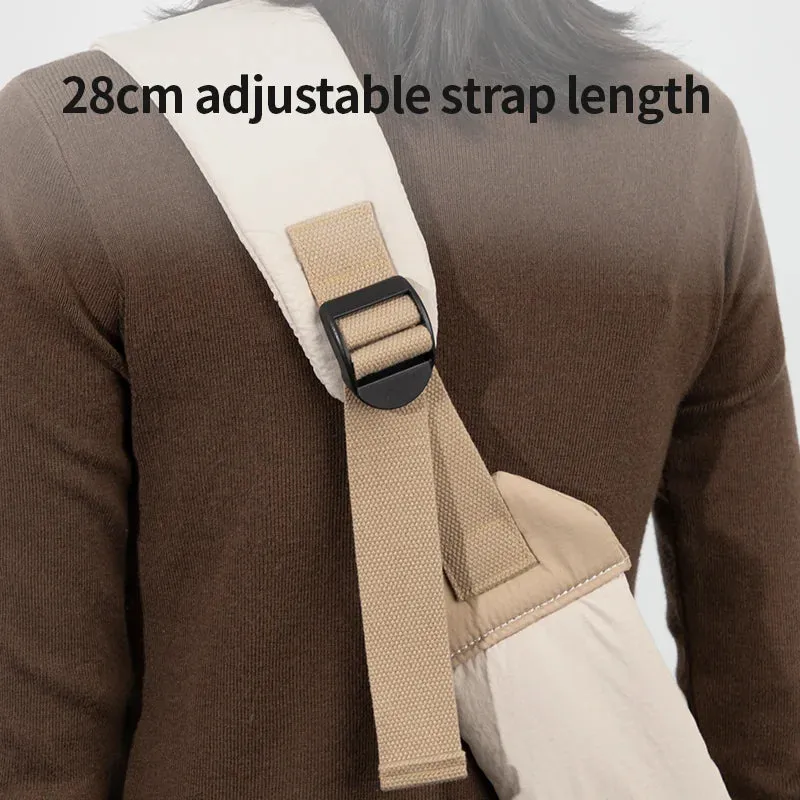 HiDream® | Urban Dog and Cat Sling Carrier Crossbody Bag Hands Free