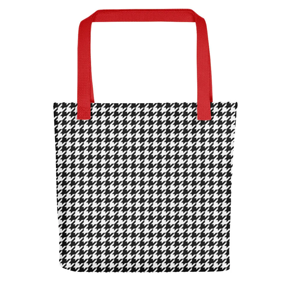 Houndstooth Tote bag