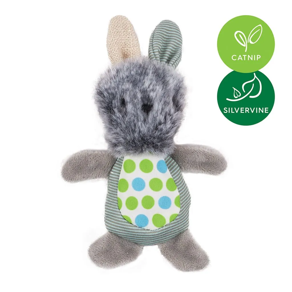 Kazoo Grumpy Rabbit Cat Toy