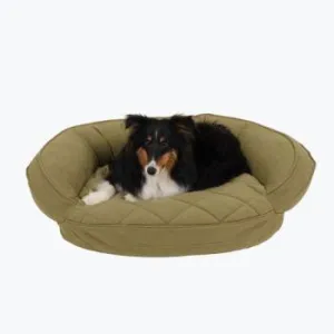 Microfiber Quilted Bolster Bed