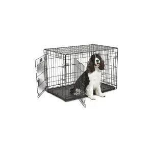 Midwest Contour Double Door Large Collapsible Crate 36"