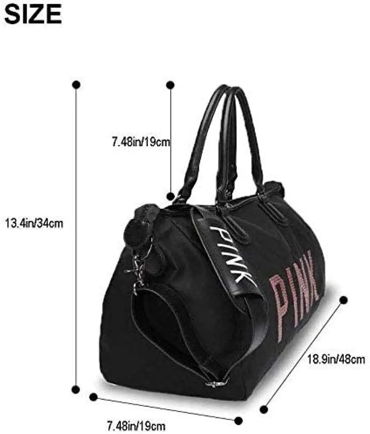 P I N K DURABLE TRAVEL BAG