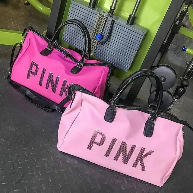P I N K DURABLE TRAVEL BAG