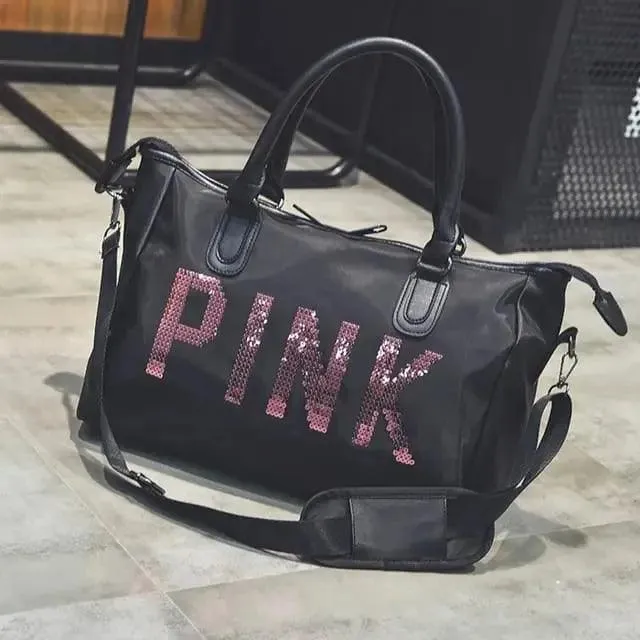 P I N K DURABLE TRAVEL BAG