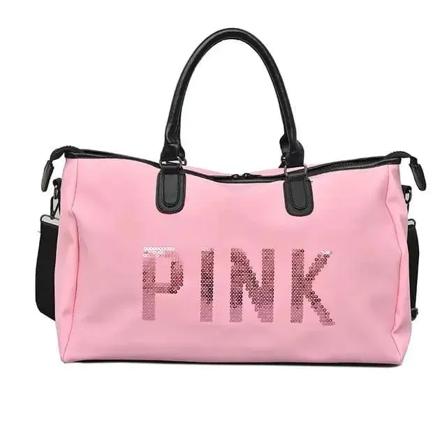 P I N K DURABLE TRAVEL BAG