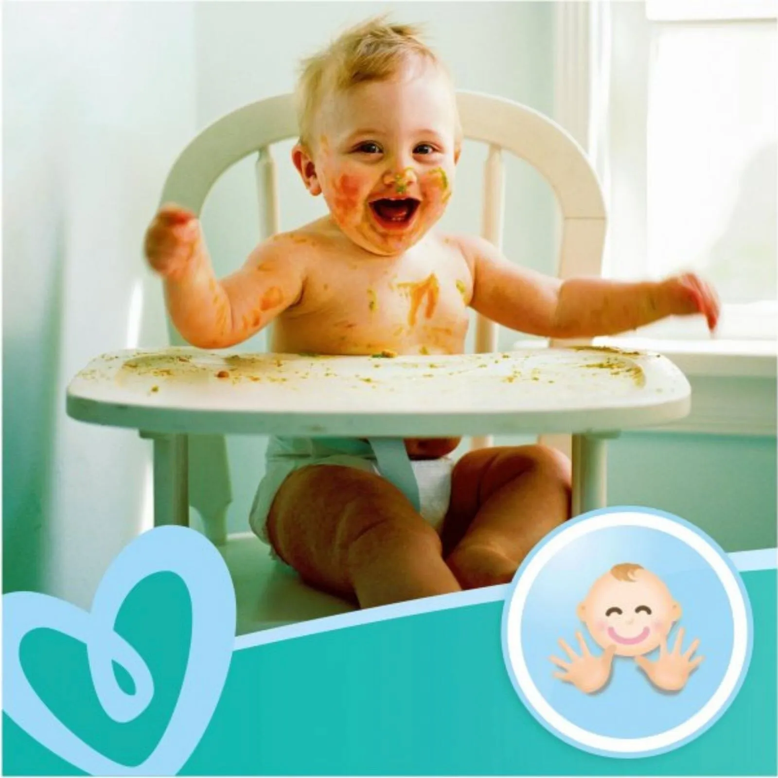 Pampers Baby Wipes 4x52s Scented