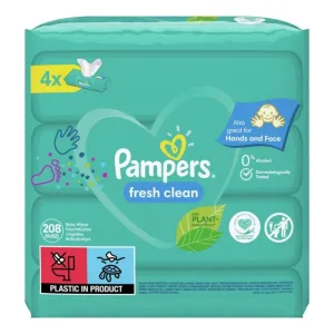 Pampers Baby Wipes 4x52s Scented