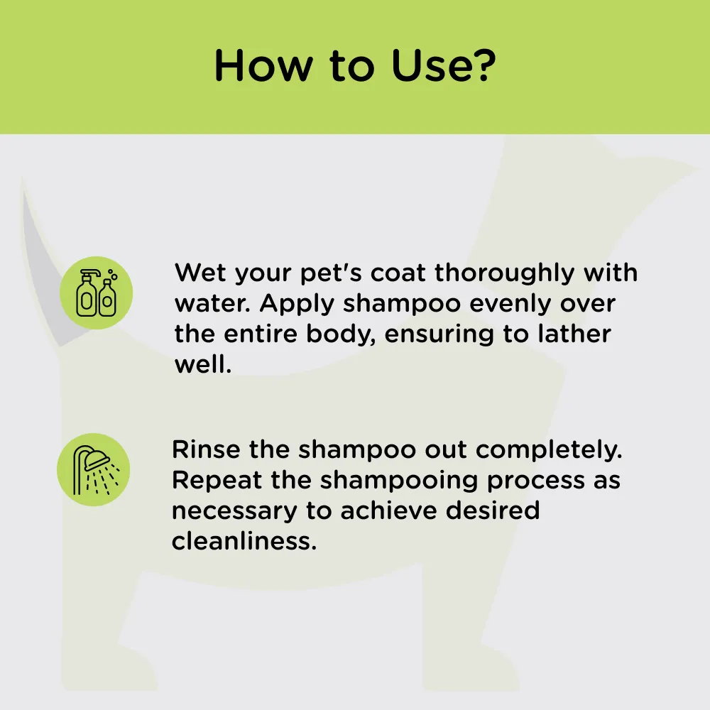Papa Pawsome Shampoo Bath Silicone Brush for Dogs and Cats (Blue)