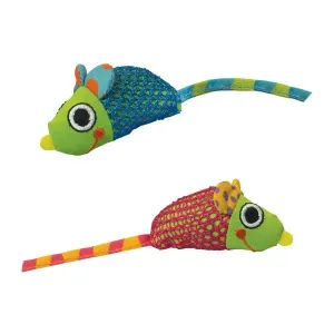 Petstages Catnip Chew Mice Cat Toy
