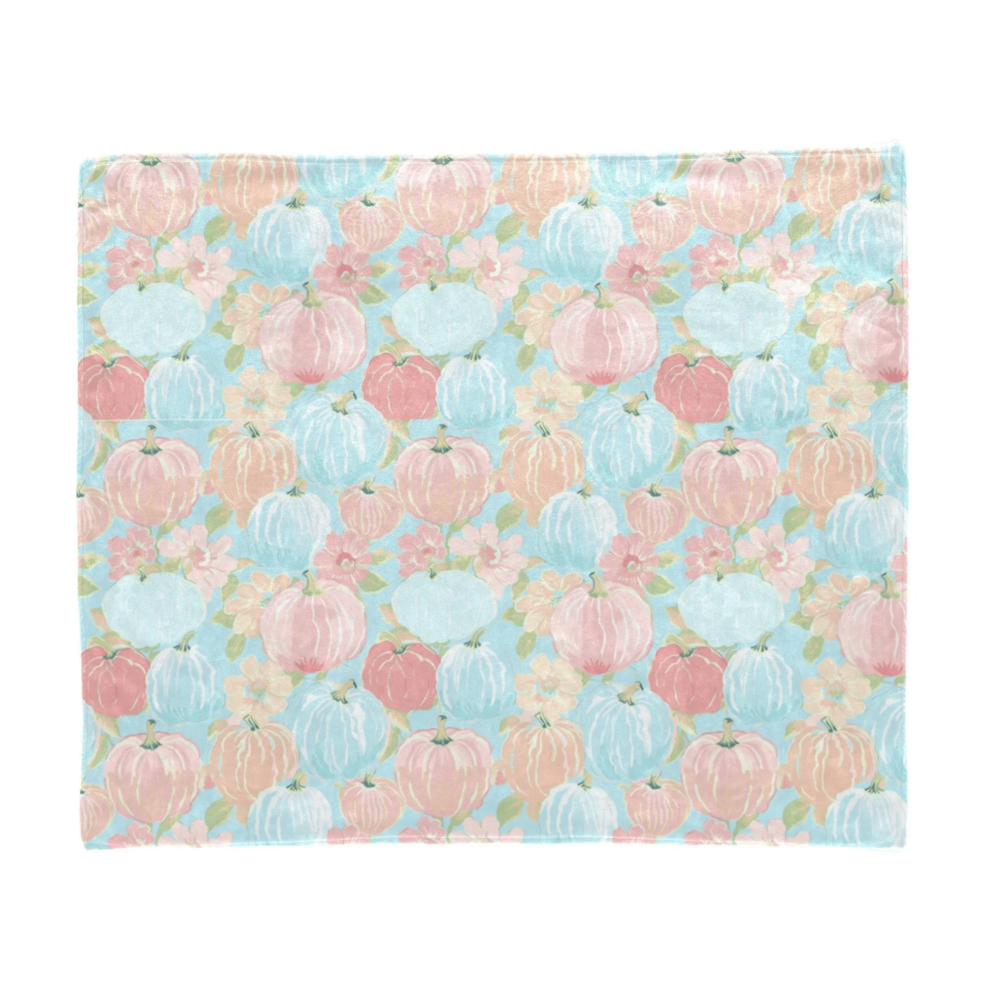 Pumpkin Patch |Ultra-Soft Micro Fleece Blanket | Durable & Lightweight with Vibrant No-Fade Print | Perfect Autumn Gifts