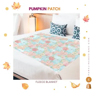 Pumpkin Patch |Ultra-Soft Micro Fleece Blanket | Durable & Lightweight with Vibrant No-Fade Print | Perfect Autumn Gifts