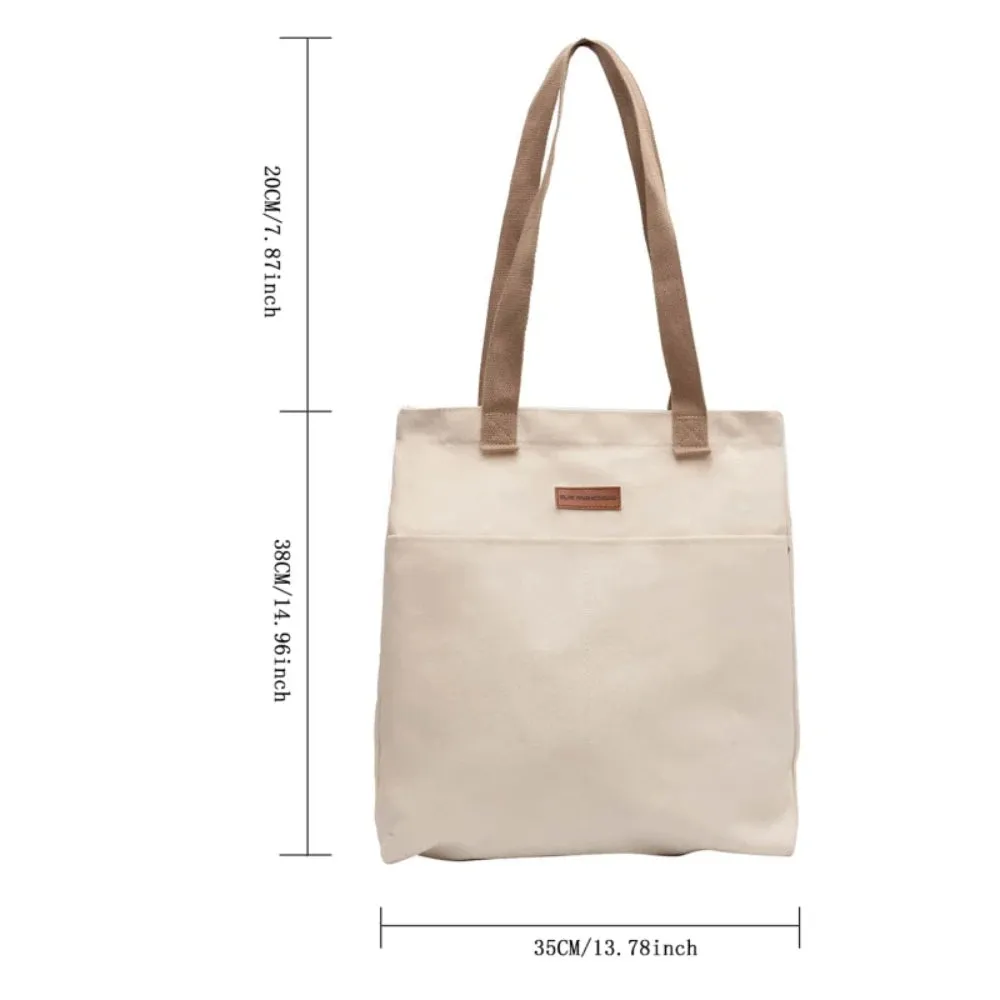 Spacious Canvas Day Bag