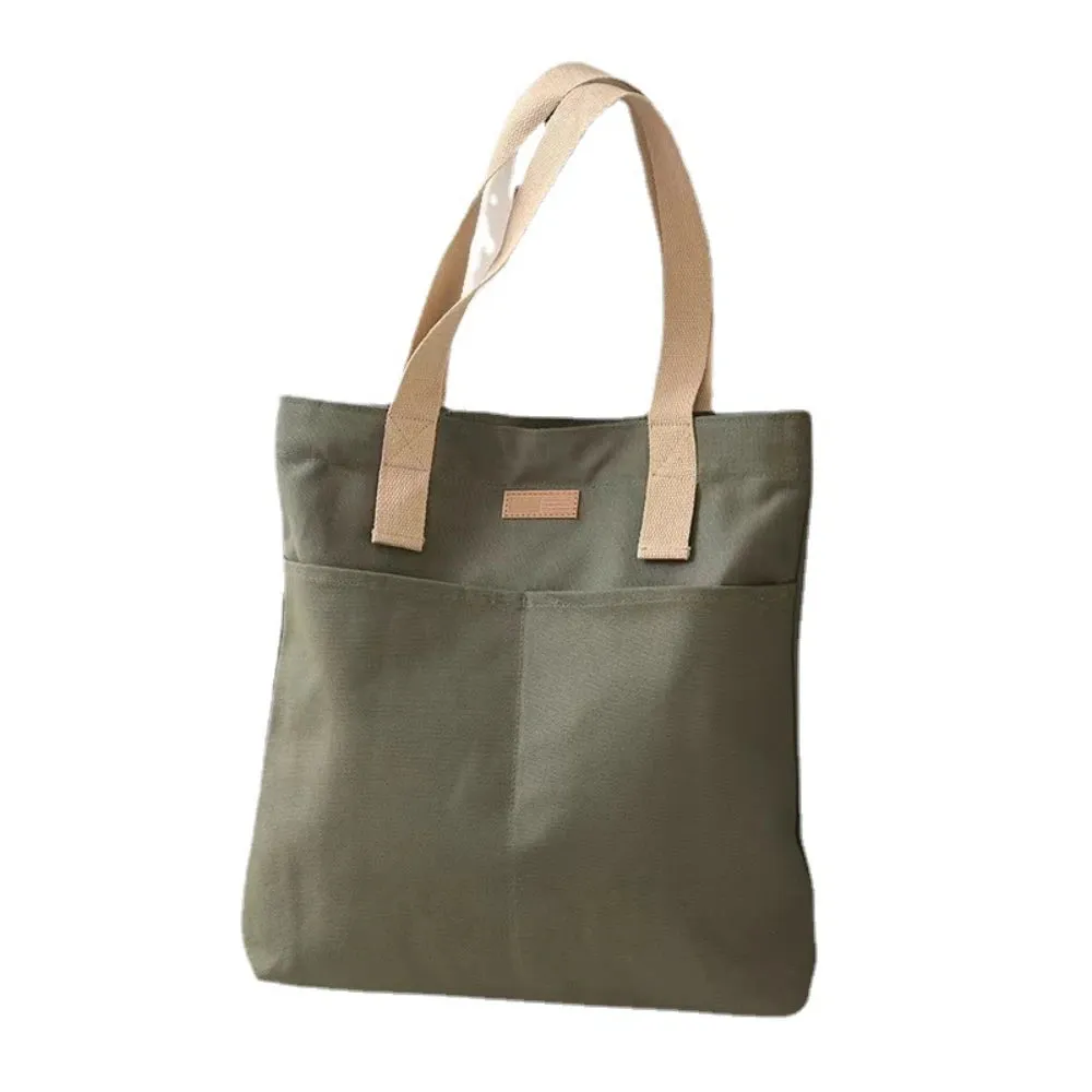 Spacious Canvas Day Bag
