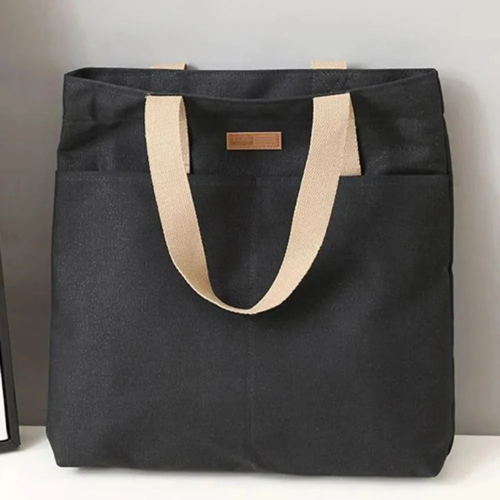Spacious Canvas Day Bag