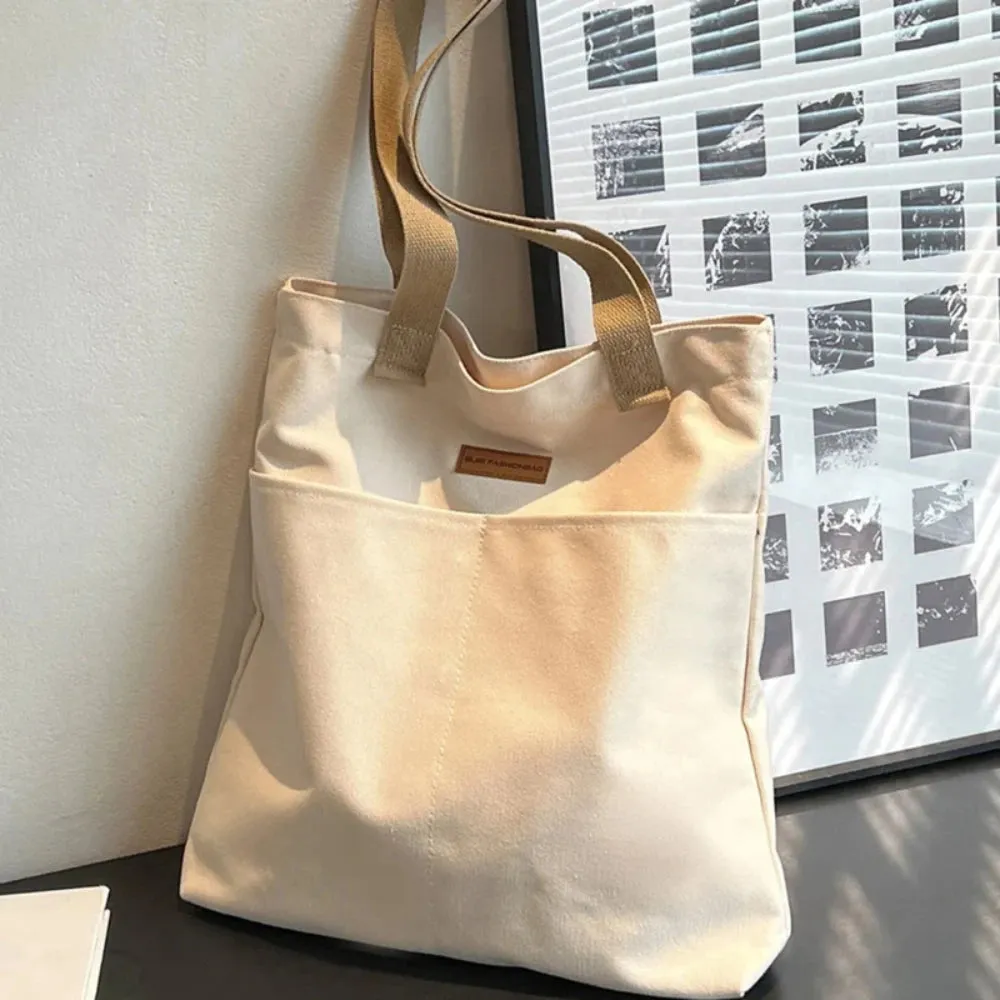 Spacious Canvas Day Bag