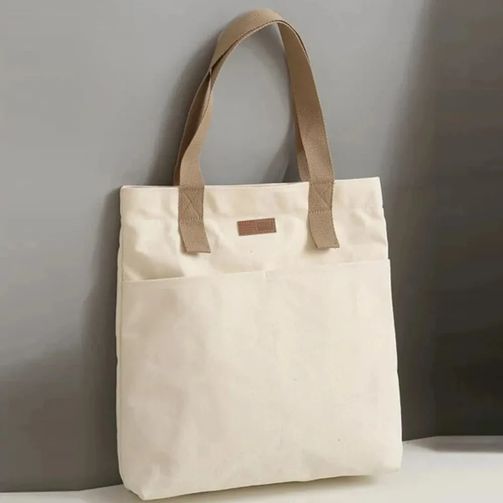 Spacious Canvas Day Bag