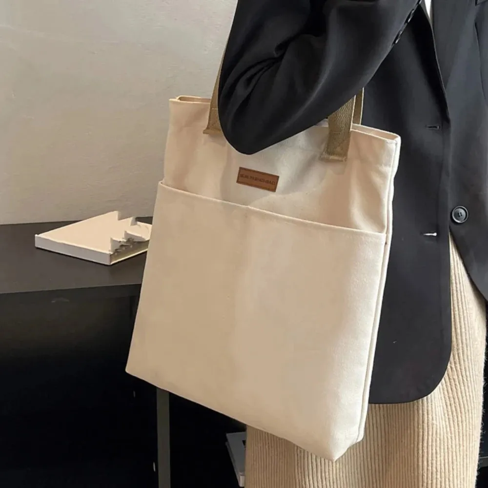 Spacious Canvas Day Bag