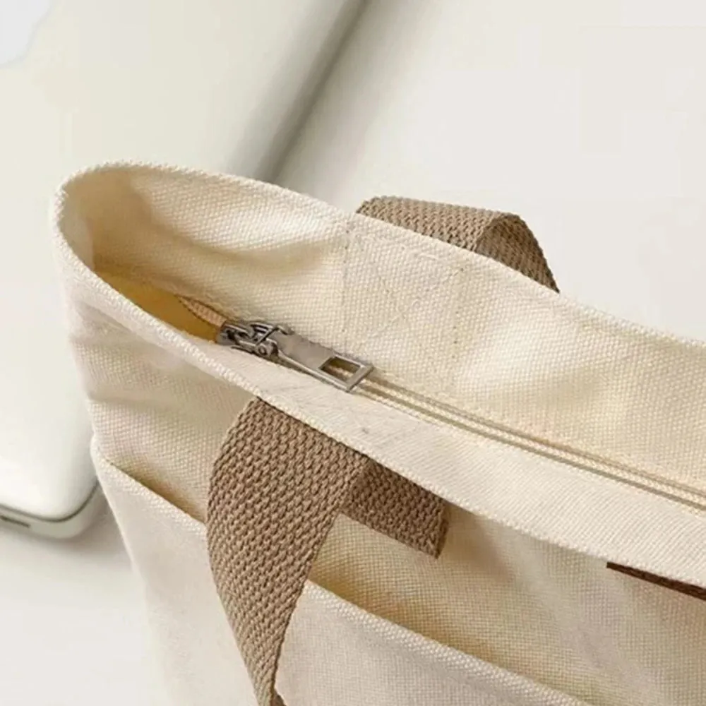 Spacious Canvas Day Bag