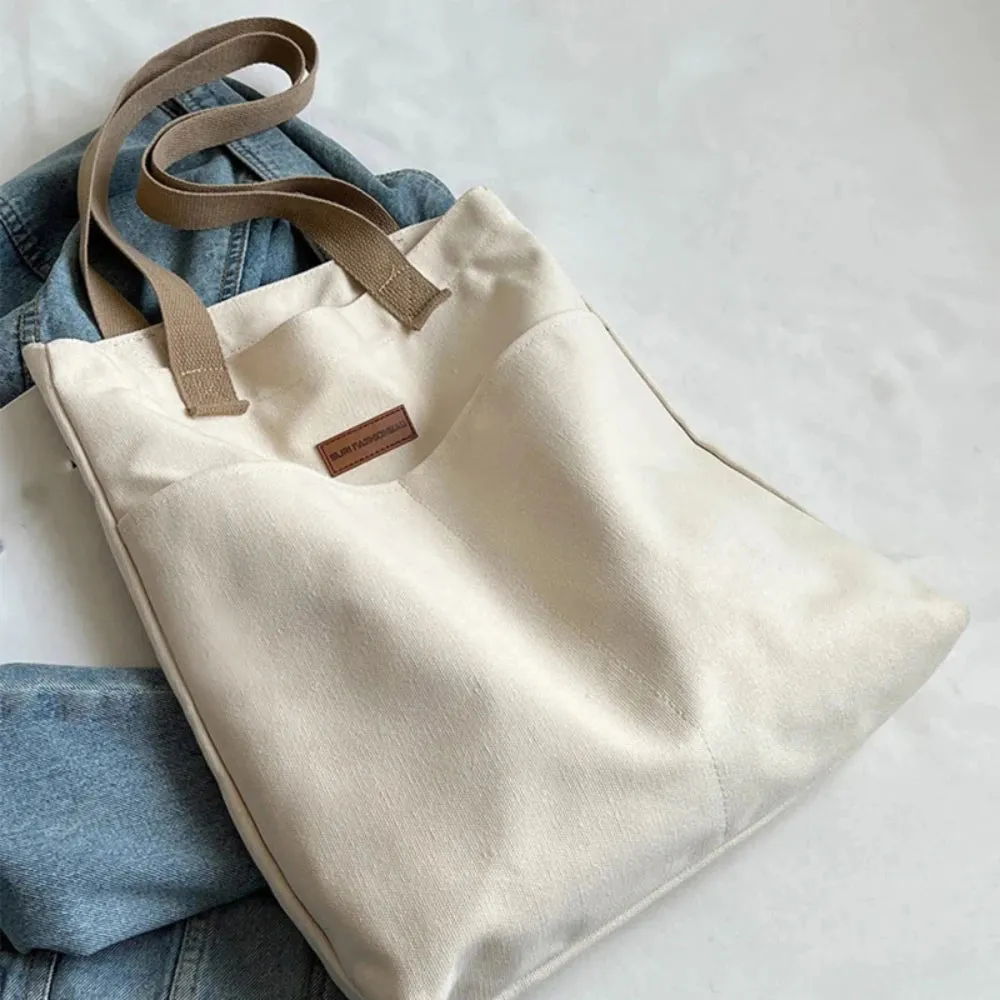 Spacious Canvas Day Bag