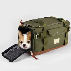 Sputnik Multi-Function Light Weight Breathable Green Pet Carrier