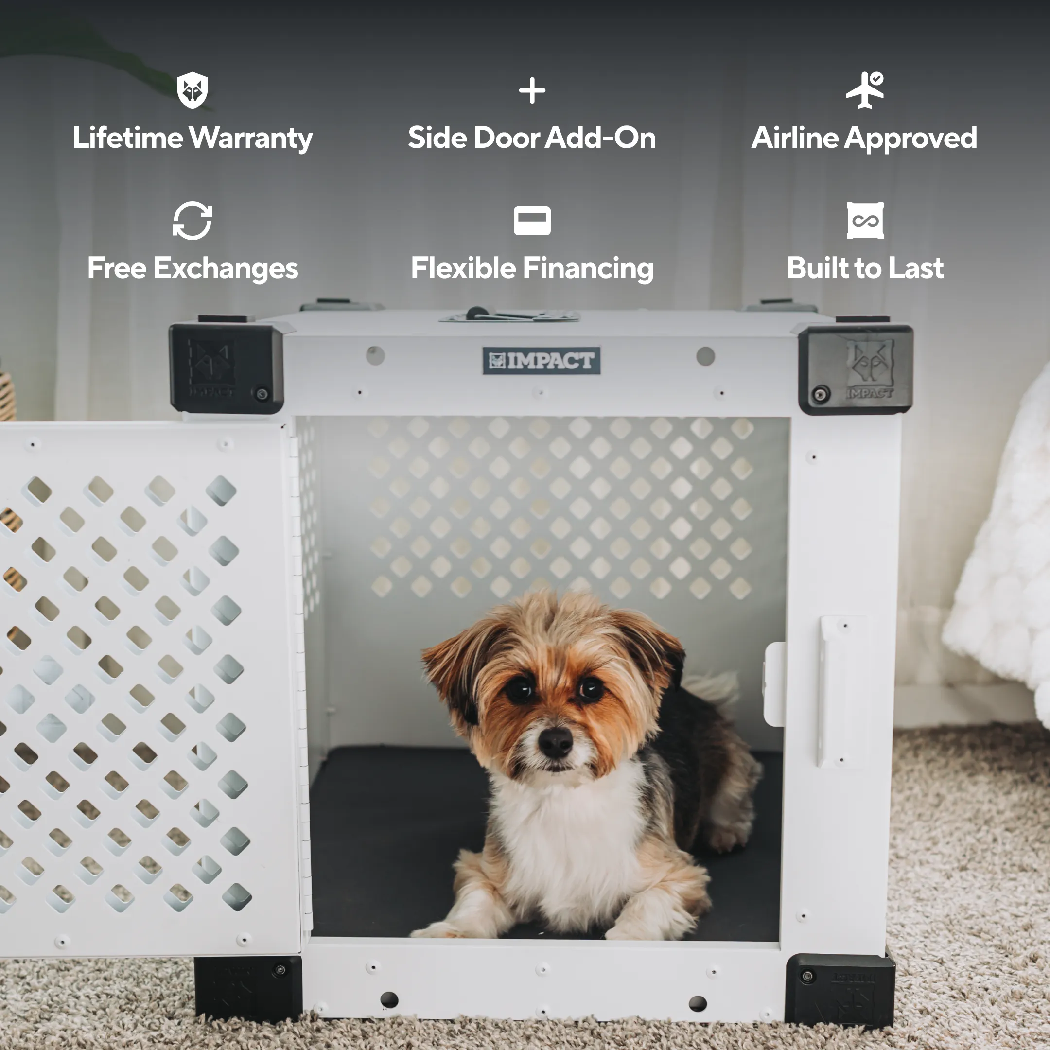Stationary Dog Crate