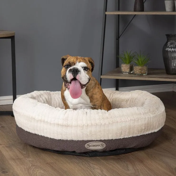 The Ellen Luxury Donut Dog Bed