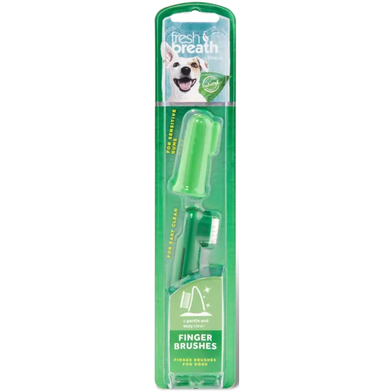 TropiClean® Fresh Breath® Finger Brushes for Dogs