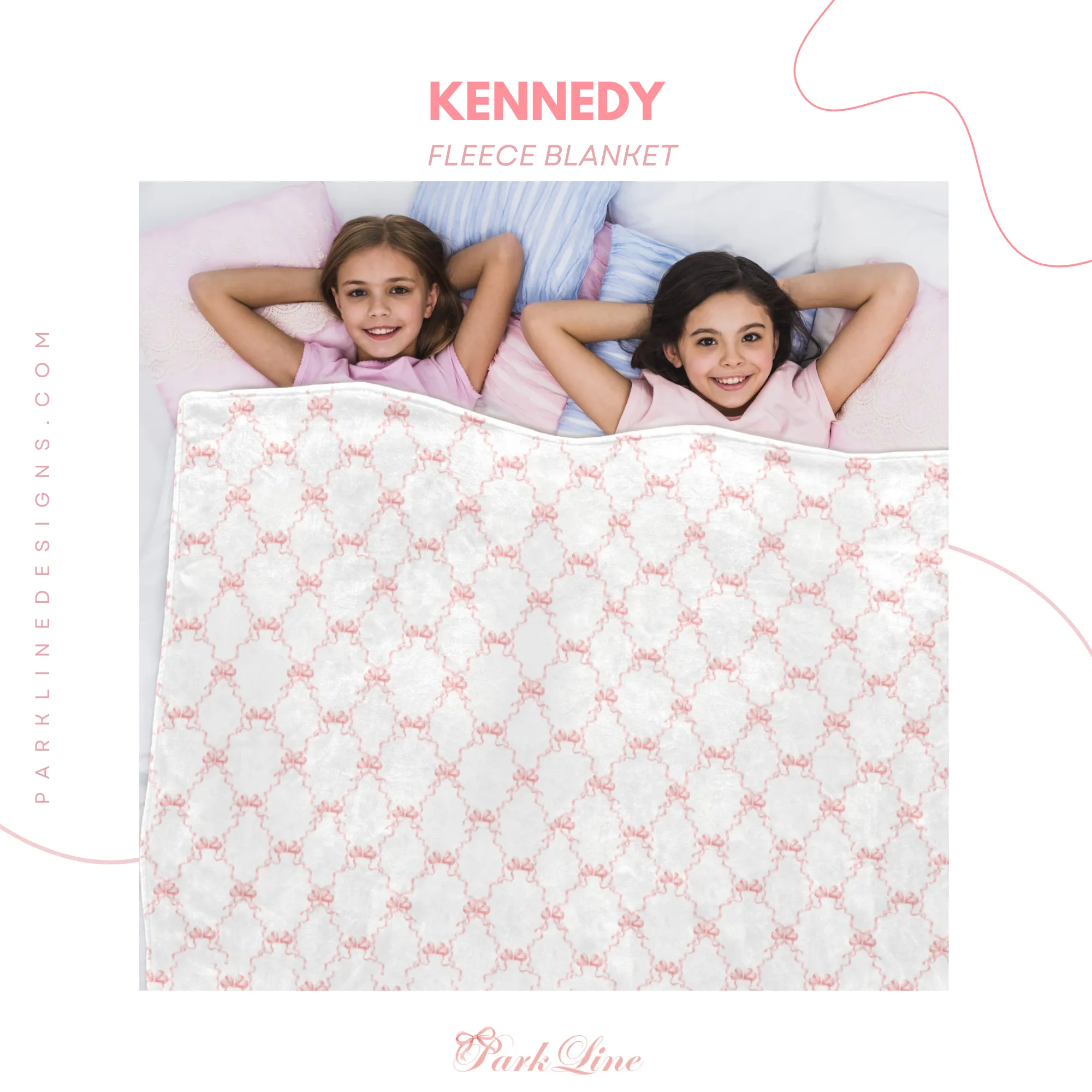 VICTORIA BLUE | Ultra-Soft Micro Fleece Blanket | Durable & Lightweight with Vibrant No-Fade Print