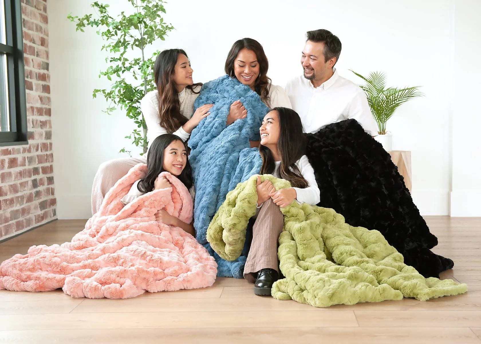 Winter Blanket JulesRoche Ultra Sorbet Green Soft Snuggle